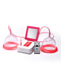 Electric Breast Enhancer Breast Massager, Style: Remote Control Model (B Cup)