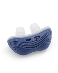Sleeping Anti-Snoring Electric Stop Snoring Device (Blue)