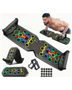 1pc Push Up Board, Multi-Functional Home Workout Equipment, Push Up Bar, Chest Muscle Exercise Device, Strength Training Tool For Men & Women