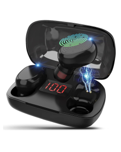 Audífonos bluetooth CHEELOM, Audífonos Inalámbricos de entretenimiento,Impermeable y Reduce el Ruido CVC8.0, mini audífonos deportivos con interfaz con micrófono