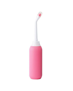 500ml Portable Feminine Washing Instrument Handheld Sanitary Wash Bottle For Pregnant Women(Without Valve Pink)