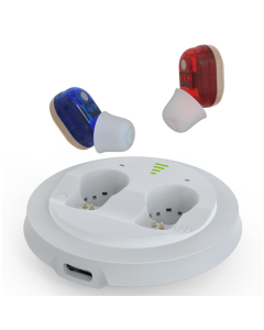 USB rechargeable mini in-ear hearing aid for the elderly invisible sound amplifier