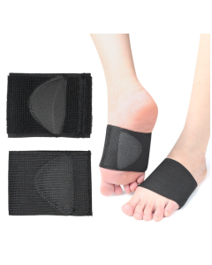 Flat full bow support half pad corrects X/O leg center pad