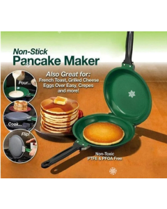 OUBLE SIDED NON-STICK FRYING PAN