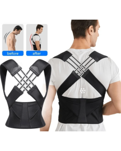 Adjustable Back Posture Belt Office Home Gym Unisex