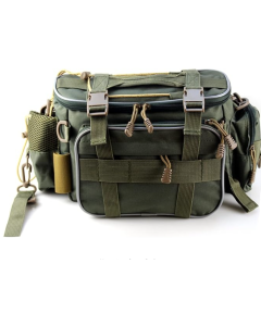 ERYUE Fishing Tackle Bag,Fishing Tackle Bag Fishing Tackle Storage Bag Waist Bag Organizer Messenger Bag Handbag