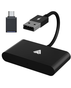 Wireless Adapter for Android Auto, Wireless Adapter for Android Auto Bluetooth 5Ghz WiFi Auto Connect, Direct Plug-in USB C, Compatible with Cars After 2015