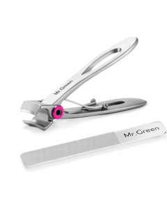 (Mr-1220plus) - Mr.Green Nail Clipper, Ultra Wide Jaw Opening Toenail Clippers for Thick Nails Heavy Duty Stainless Steel Fingernail Clippers for Seniors