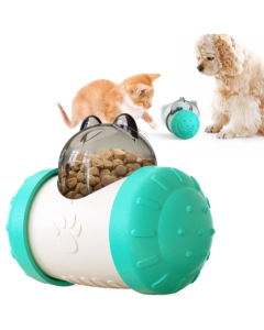 Tumbler puzzle slow food leaking food ball without electric pet dog toy