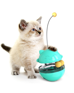Cat turntable toy, leaky food ball, cat stick, tumbler pet toy