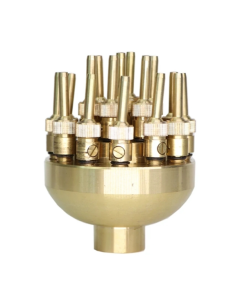 All-copper adjustable three-layer flower nozzle water feature layer flower fountain equipment