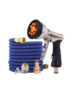 2068 Car Wash Telescopic Magic Water Pipe Garden Watering Flower Alloy Sprinkler