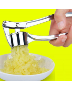 Kitchen Handheld Stainless Steel Ginger and Garlic Crusher Garlic Masher 