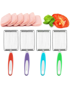 Tomato Lunch Meat Slicer Non-Slip Stainless Steel Fruit Cutter