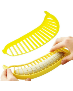 Banana Slicer Fruit Sausage Plastic Cutter
