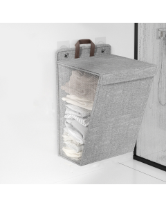 Foldable wall-mounted dirty clothes basketMulti-functional organising and storage laundry basket