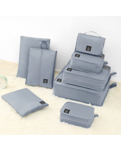 Bessemer Eight Piece Multi-functional Travelling Suitcase Clothes Sorting and Organising Organiser Bag