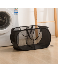 Folding layered household dirty clothes basket thickened zoning laundry basket bedroom storage basket dirty clothes basket