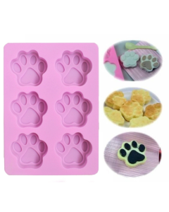 Sold in packs of 3 Paw Soap Ice Cream Chocolate Cake Silicone Moulds