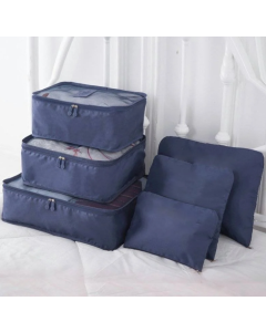6 pieces portable luggage packing box