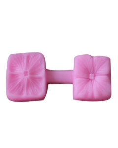 2 pieces for sale, flower texture silicone mold, petal texture four-leaf clover, two-piece pressed ultra-light clay soft clay tool