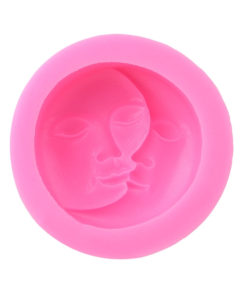 DIY chocolate cake pudding decoration tool human face silicone model baking mold