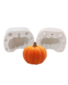 Halloween 3D Pumpkin Cake DIY Aromatherapy Candle Silicone Mold