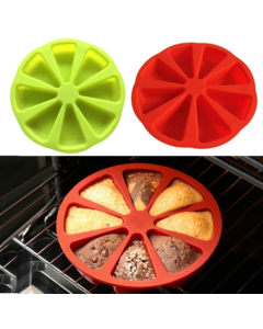 Silicone orange-shaped 8-point mold kitchen cake pizza baking model