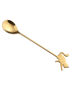 304 stainless steel cartoon pet stirring spoon and fork fruit fork dessert spoon