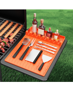 Suitable for Blackstone barbecue grill tool pad side rack pad silicone baking pan protective pad drain pad