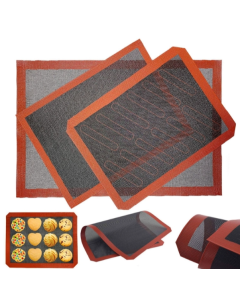 Hollow non-stick high temperature baking mat breathable fiberglass baking mat