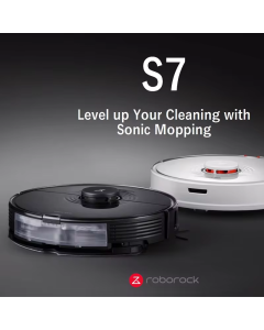 Refurbished Roborock S7, 3000Pa Strong Suction, 3000V Sonic Mopping, LiDAR Navigation, AI Avoidance, Multi-Floor Mapping, 180min