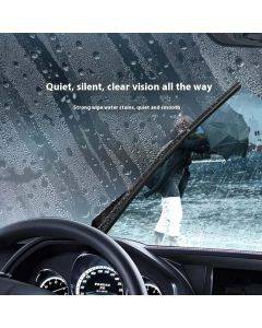 Xiaomi Youpin Bounds innovative integrated dedicated boneless silent wiper, black (main and auxiliary wipers), suitable for many models