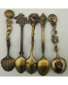 1 Set Stainless Steel Creative Coffee Spoon Soup Spoon Western Style Tableware