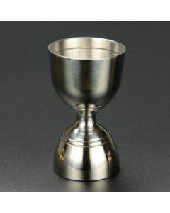 Stainless Steel Wine Measurer Ounce Cup Mixing Measuring Cup, Color:Mirror Light