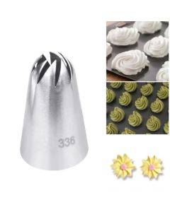 Large Size Icing Piping Shape Nozzle Cake Cream Decoration Head Bakery Pastry Tips Stainless Steel Decorating Tool Bakeware