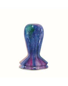 58mm Coffee Tamper Coloured Silicone Frosted Handle Coffee Hammer 304 Stainless Steel Powder Press Coffee Accessories Starry Sky