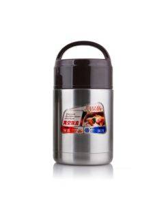 Jiadabao Stainless Steel Vacuum Insulation Simmering Pot Portable Insulation Rice Pot, Capacity: 1000ml