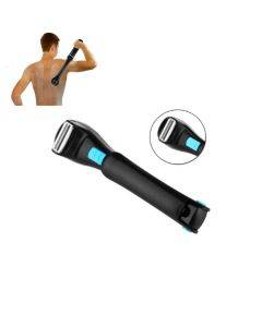 Foldable long handle back electric shaver