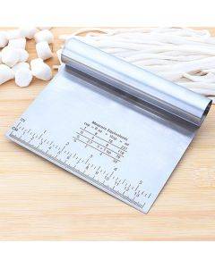 Durable stainless steel with a graduated ruler for home use, cutting and shaving, and baking tools