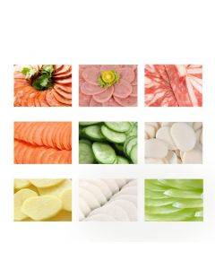 Electric sausage slicer stainless steel tabletop ham sausage slicer