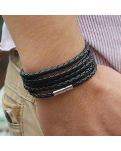 Lovers Leather Bracelet Men's Charm Retro Bracelet