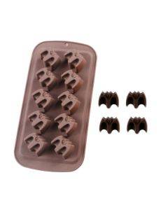 Halloween Cartoon Baking Set Chocolate Mold(Bat)