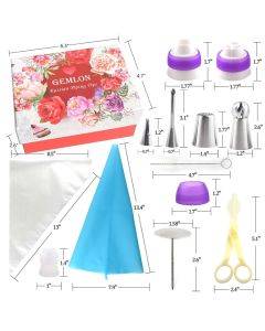 88 in 1 Decorating Mouth Set Cake Baking Jewelry Set