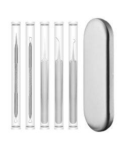 5 pieces/set for selling acne needles, stainless steel acne removal clip, acne needle, acne squeezing and blackhead removal tool