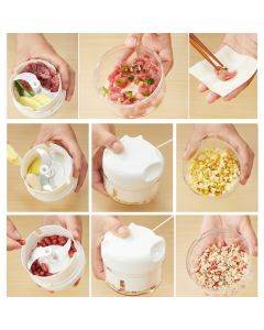 Mini Home Garlic Puller Small Meat Grinder Manual Grinding Garlic Mash Maker