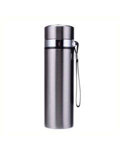 304 Vacuum Stainless Steel Vacuum Business Water Cup Outdoor Car Straight Cup, Capacity: 450ml(Silver)