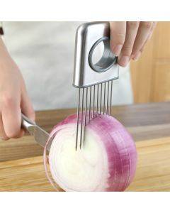 Steak Loaf Tenderizer Pin Chopper Protector Slicer Holder Onion Fork