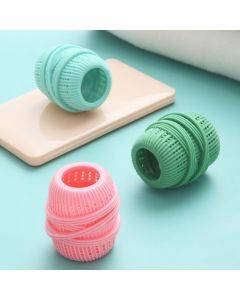 Anti entanglement and anti knotting laundry balls for household clothing, washing machine cleaning balls, and protective laundry balls