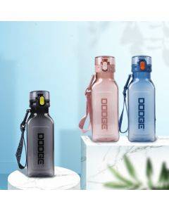 DOOGE Outdoor Travel Sports Water Cup Student Portable Plastic Cup